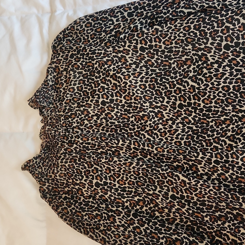 Leopard Blouse